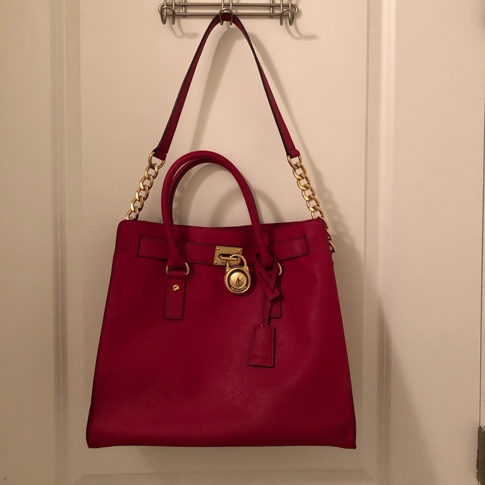 Large Michael Kors Hamilton Bag